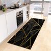 Geometric Kitchen Mat Entrance Door Mat Floor Bedroom Non-slip Mat Corridor Balcony Door Carpet