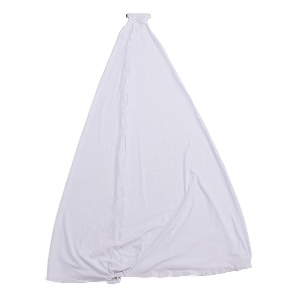 Speaker Stand Cover DJ Tripod Stretch Skirt Adjustable Stretchable Polyurethane Fiber Skrim White