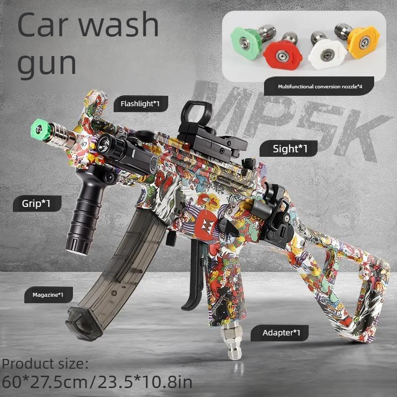 High Pressure Power Washer Gun for Car Wash Quick Connect Plug for Foam Cannon & Garden Hose, Professional Car Cleaning Tool