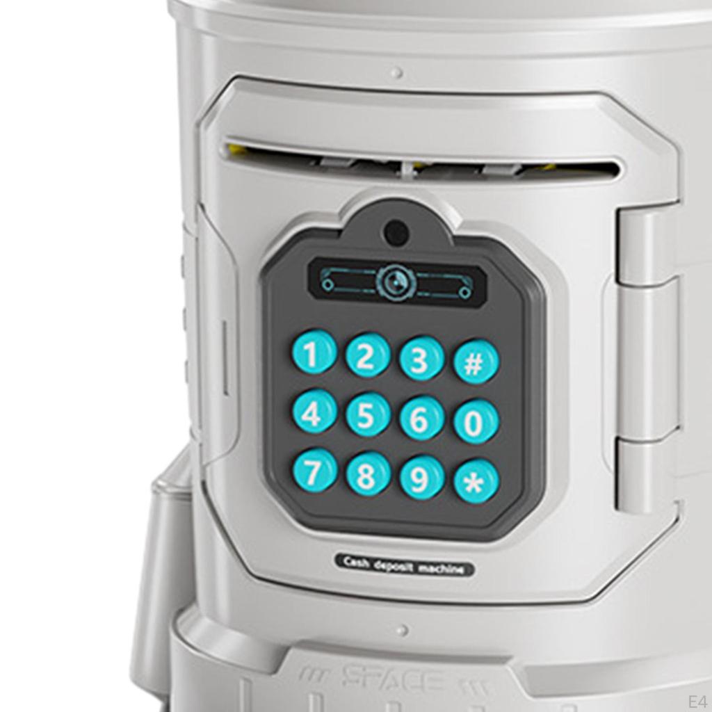 Банкомат-копилка Rocket Piggy Bank с автоматической прокруткой, подарки на день рождения на фестивале, денежный банк, банки для монет для мальчика