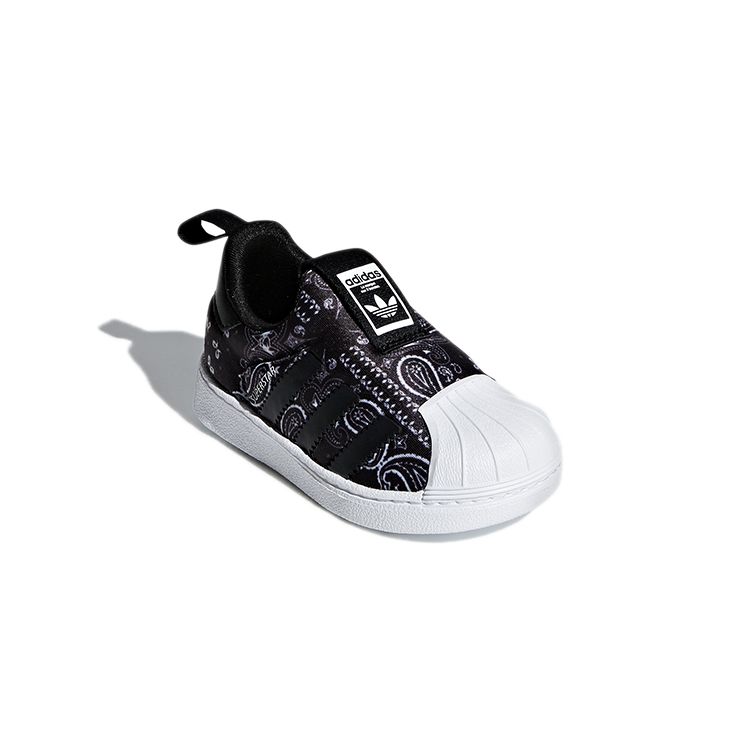 adidas Оригинальные кроссовки Superstar 360 I повседневные низкие кроссовки детские кроссовки угольно-черные F97631