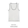 Kaslead New Arrival Women's Fashion Style Stylish Simple and Versatile Trim Knitting Tops 3471015