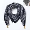 Hot-selling Women's Autumn and Winter Warm Magnetic Triangle Neck Protection Scarf Four Seasons Versatile Velvet Decorative Scarf