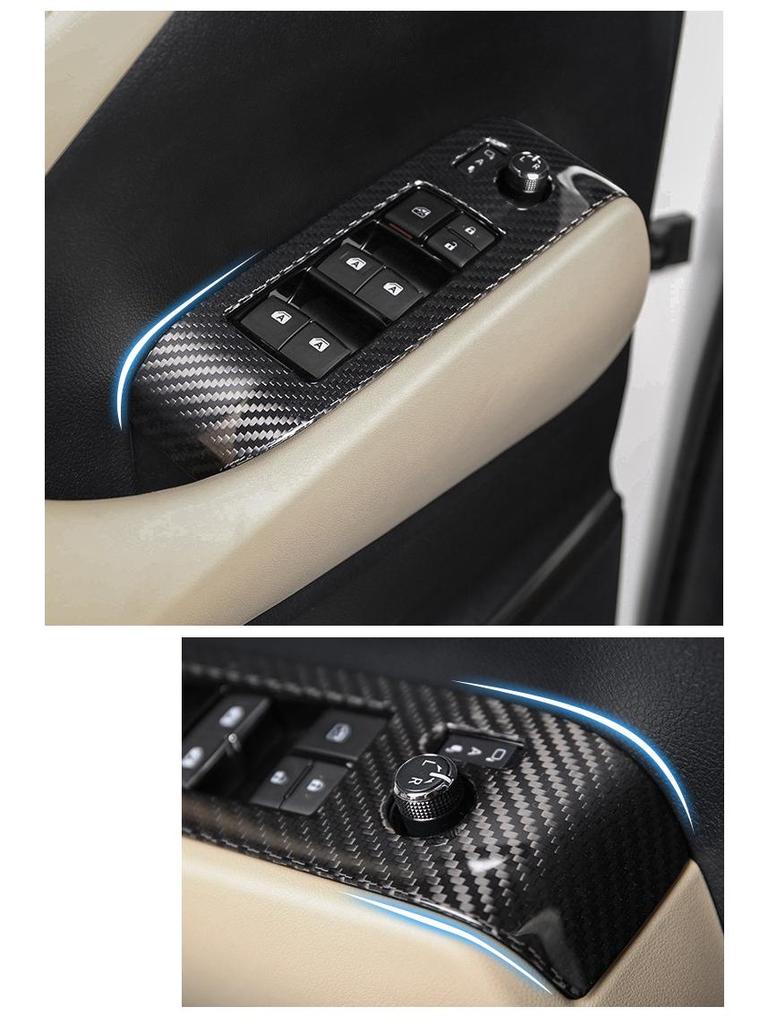 Tantan Отделка салона из углеродного волокна для Toyota Alphard/Vellfire