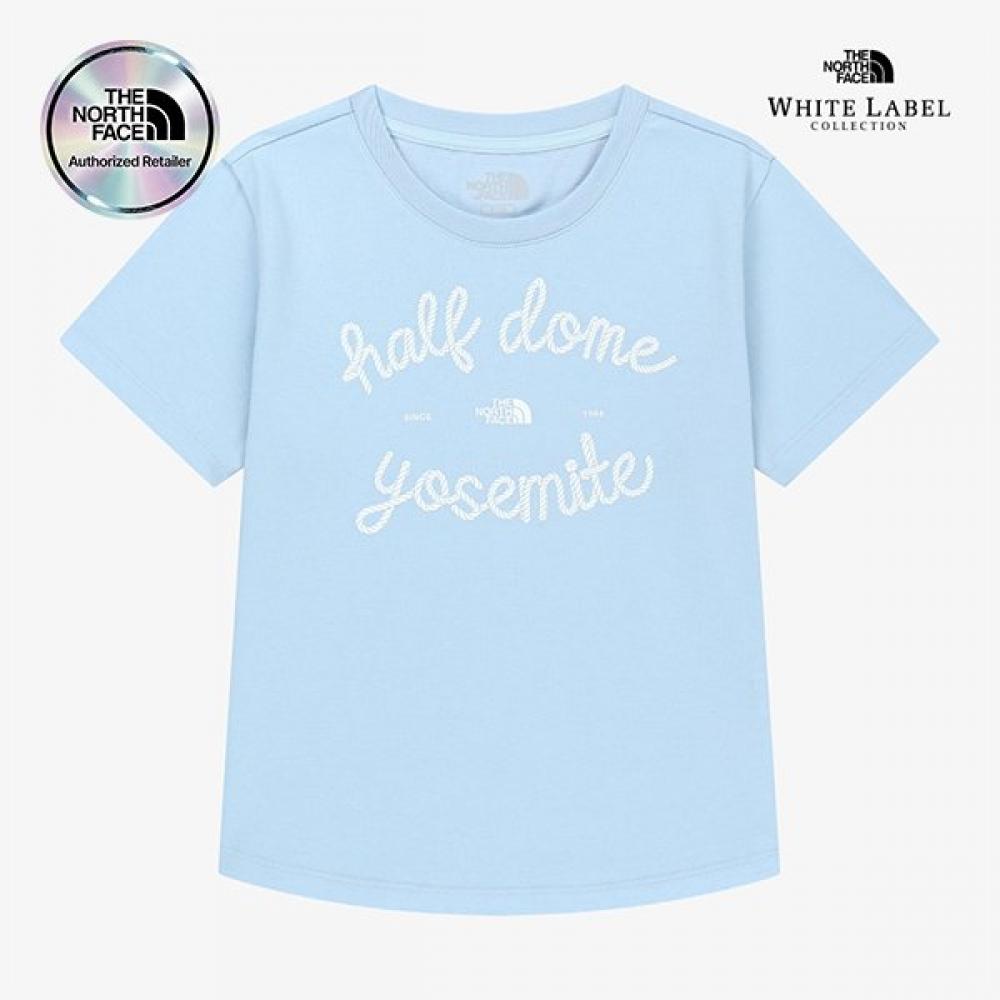 The North Face Women Half Dome Short Sleeve Tee White Label Lbl