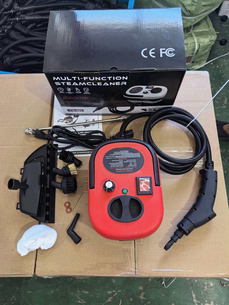 Compact Kitchen Oil Fume Extractor & Sterilizing Steam Cleaner