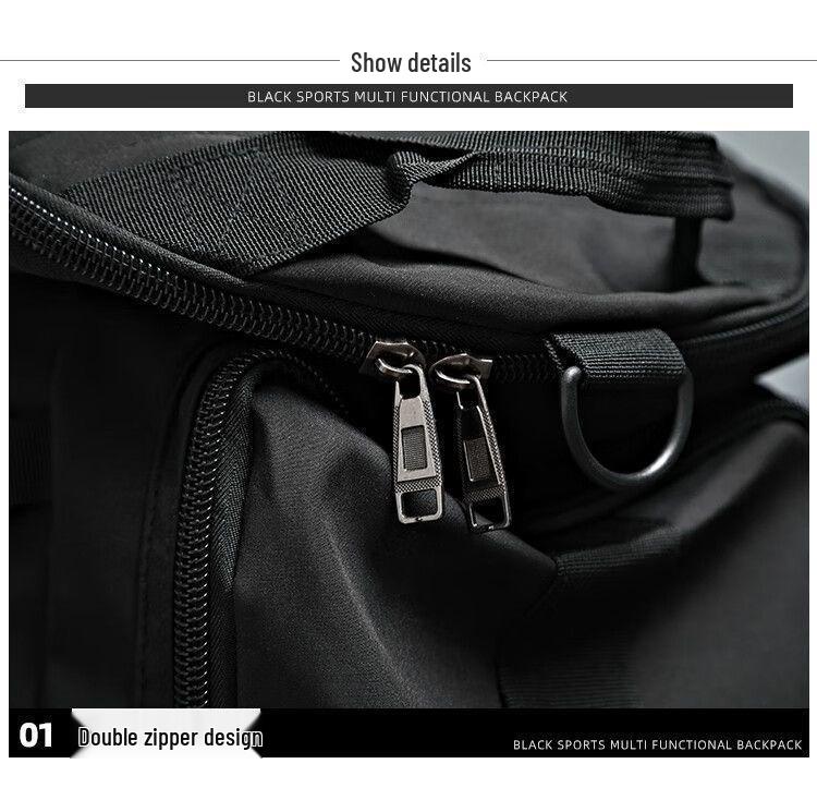 Мужской дорожный рюкзак большой вместимости и наплечная сумка для спортзала