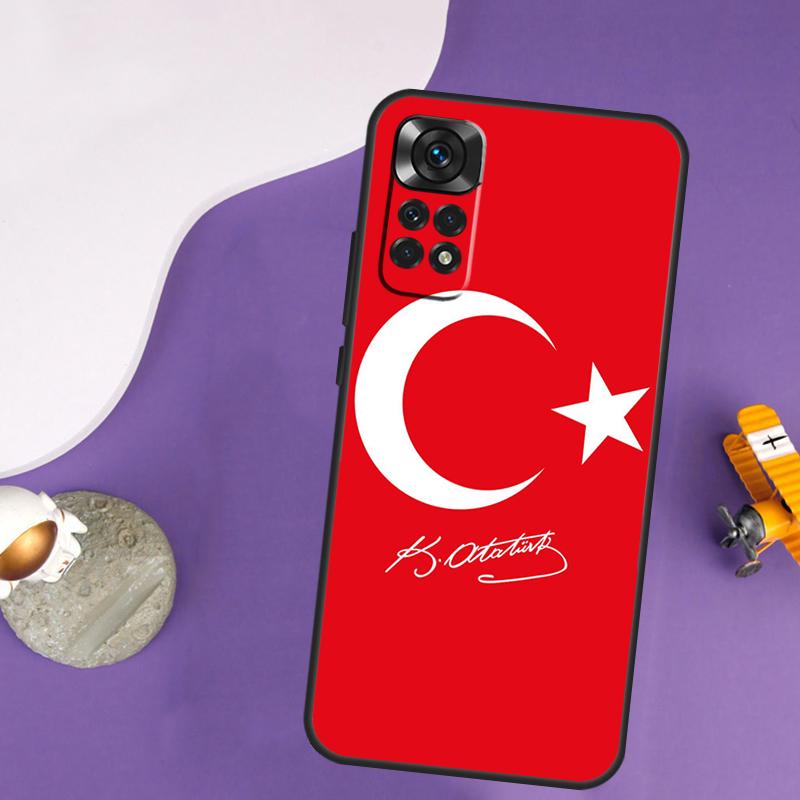 Чехол Mustafa Kemal Ataturk для Xiaomi Redmi Note 13 Pro 14 12 9 10 11 Pro 10S 11S 12S Redmi 10C 13C 14C 12C