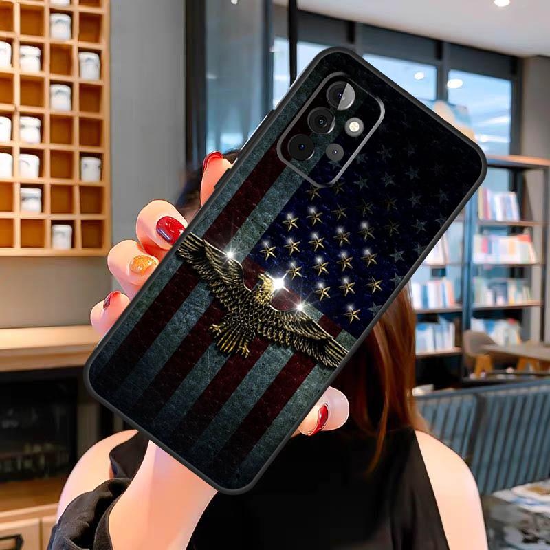 Американский флаг США Орел Чехол Для Samsung Galaxy A13 A36 A56 A23 A52 A32 A12 A54 A34 A14 A16 A26 A33 A53 A15 A35 A55