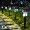 LED Solar Pathway Lamp Waterproof Outdoor Lawn Light Garden Patio Decor Landscape Energy Lighting forWalkway Yard Led Solar Lamp