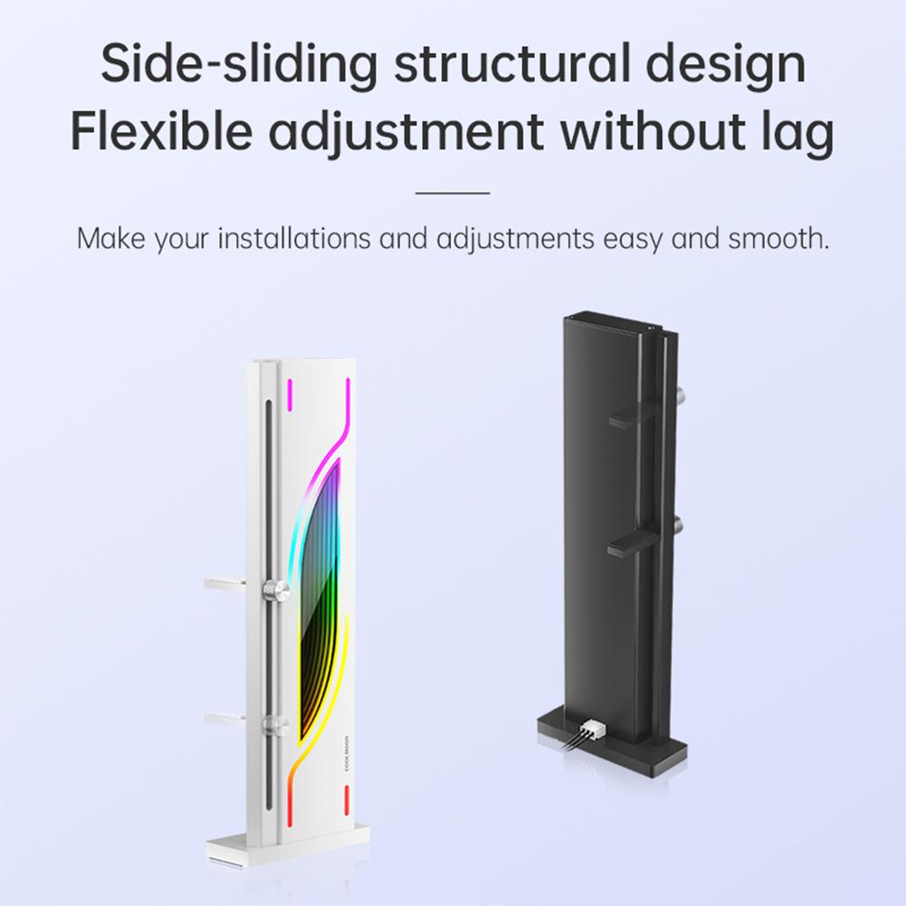 Поддержка графической карты 5V ARGB GPU Brace Регулируемая высота Вертикальная поддержка GPU