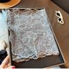 Retro Summer Sunscreen Shawl Korean Version Silk Headband Literary Women's Lace Scarf
