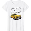 Retro I Survived My Trip to New York City Funny Mens T-Shirt