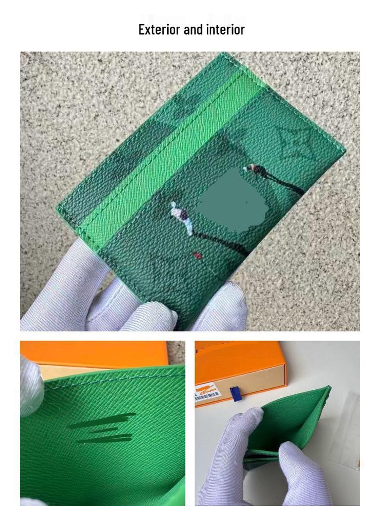 Цветной держатель для карт с граффити - Маленькая сумка из праздничной серии в стиле INS