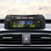 Newest Car USB Solar Charge Smart Digital Clock Calendar Time Temperature LED Display Automobile Interior Accessories Auto Start