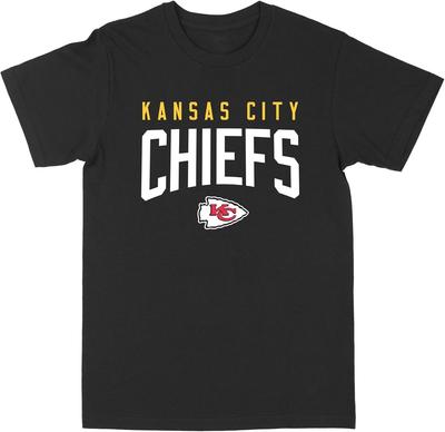 Черная футболка Philcos NFL Kansas City Chiefs
