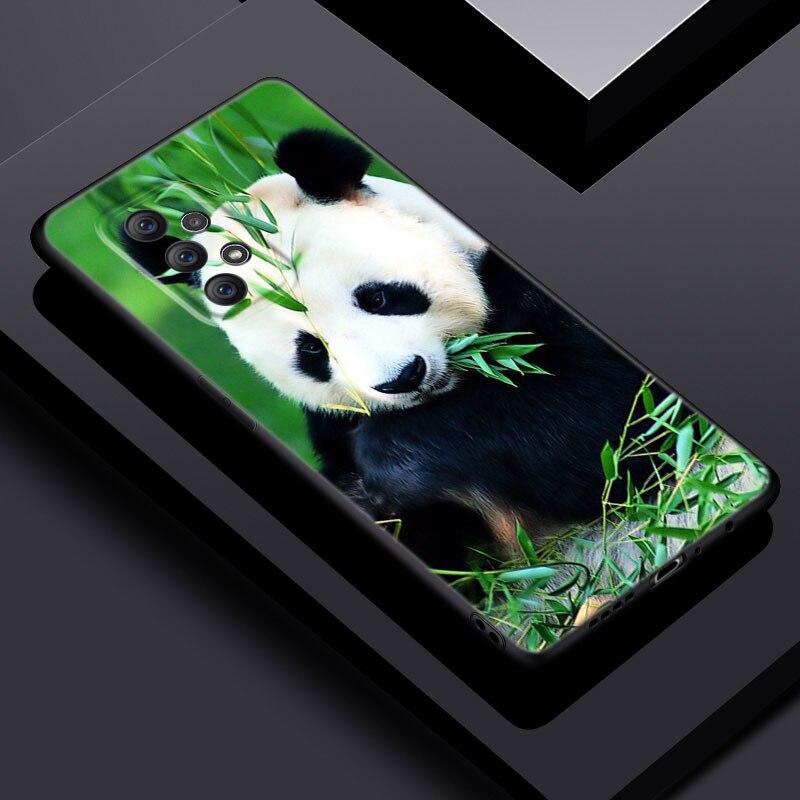Чехол для телефона с китайским медведем и пандой для Samsung Galaxy A21 A30 A50 A52 S A13 A22 A32 A33 A53 A73 5G A11 A12 A31 A51 A70 A71 A72