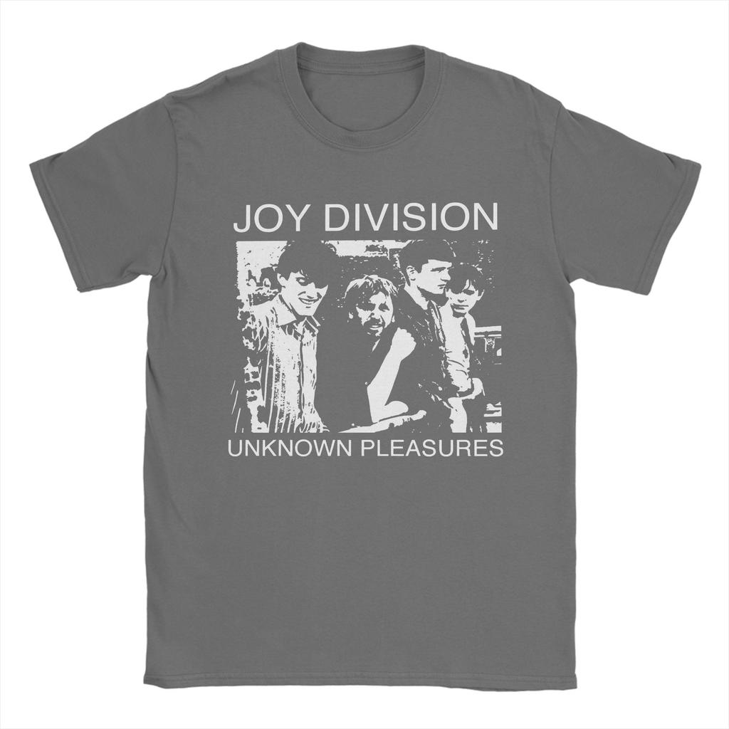 Men Women Joy Division Rock Music T Shirts Unknown Pleasures Pure Cotton Clothing Casual Short Sleeve O Neck Tees Summer T-Shirt