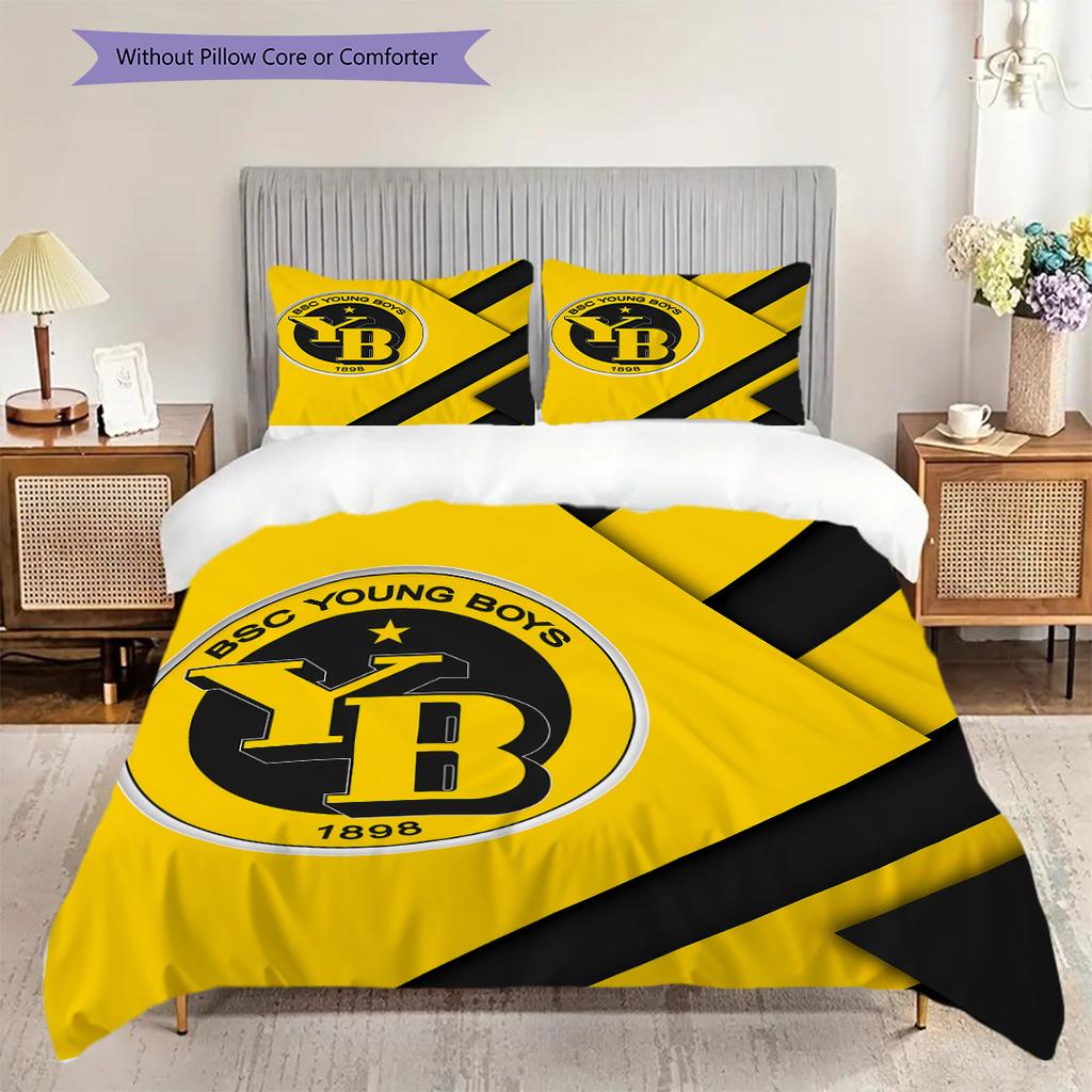 BSC YB Узор Комплект постельного белья Одеяло Покрывало Наволочка Домашний Декор Подарок на День Рождения (1 пододеяльник + 2 наволочки, без наполнителя)