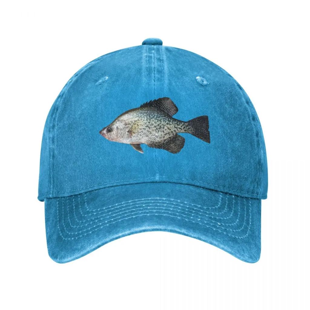 Mr Crappie Baseball Cap Christmas Hat Golf Hat Thermal Visor dad hat For Unisex Womens