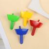 4pcs Straw-Style Popsicle Holders - Leak-Proof Durable Plastic Ice Cream Stands for Kitchen, Parties, Picnics, Easy-Grip Design