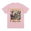 Funny Certified Freak Cat Meme T-Shirt Unisex Women Cute Humor Style Short Sleeve T Shirt Fashion High Quality 100% Cotton T-shirts
