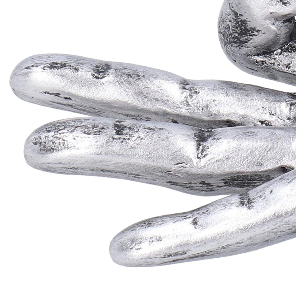 Resin Finger Statue OK Sculpture Desktop Ornaments Home Retro Decoration