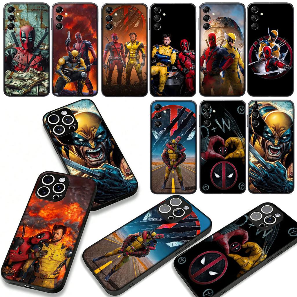 Poster Deadpool Marvel Wolverine Case for Motorola Moto Edge 70 60 Fusion 40 NEO 20 Pro G Stylus G56 G96 G71 G73 G41 G42 G51 G52
