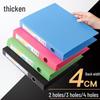 A4 D-type Binder Folder, 3-4 Hole, Large Capacity, Thickened File Storage Folder