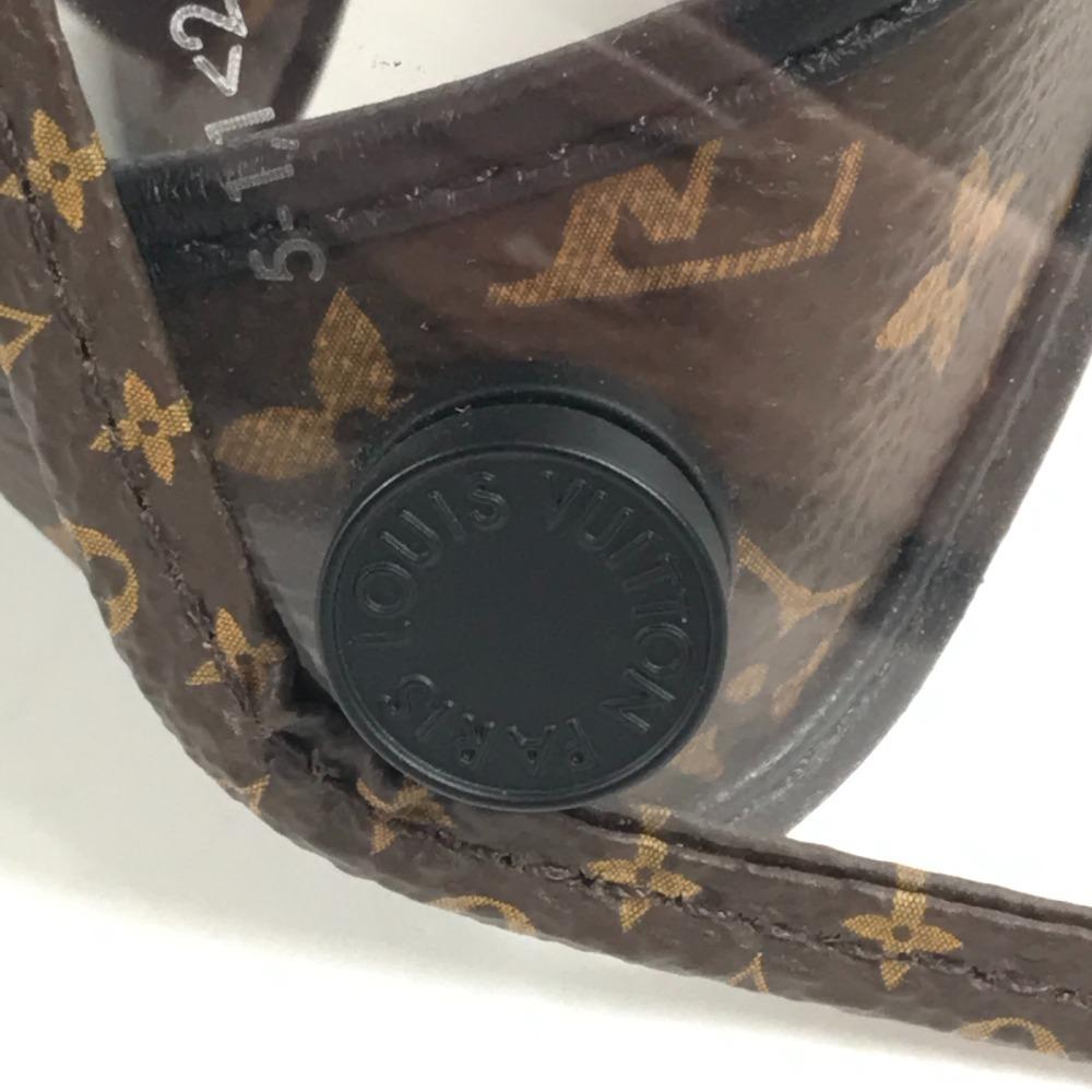Louis Vuitton M76727 Monogram Viger LV Hat Face Shield Sun visor Brown/clear