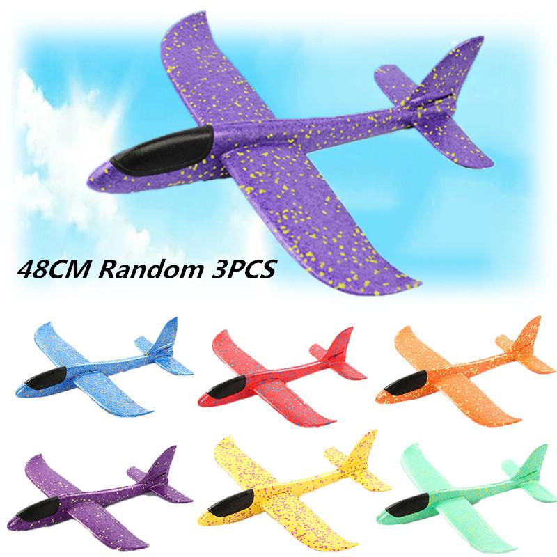 TOBEFU Запуск Светящаяся модель планера Ручной запуск Планер Интересные уличные игрушки для детей Веселая игра Детские мальчишеские подарки