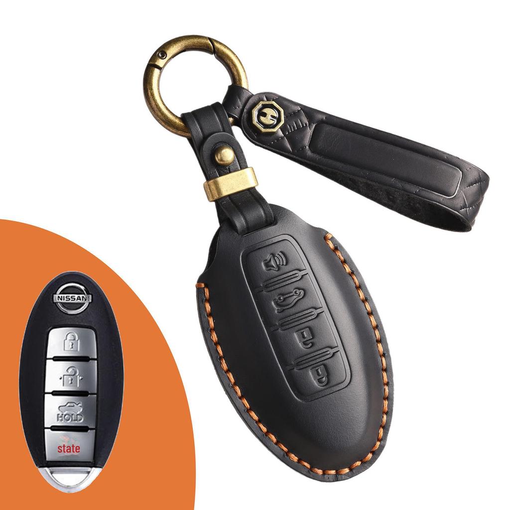 Чехол для ключа Nissan для X-Trail, Qashqai, Tiida, Teana, Sylphy — защитный чехол в стиле ретро