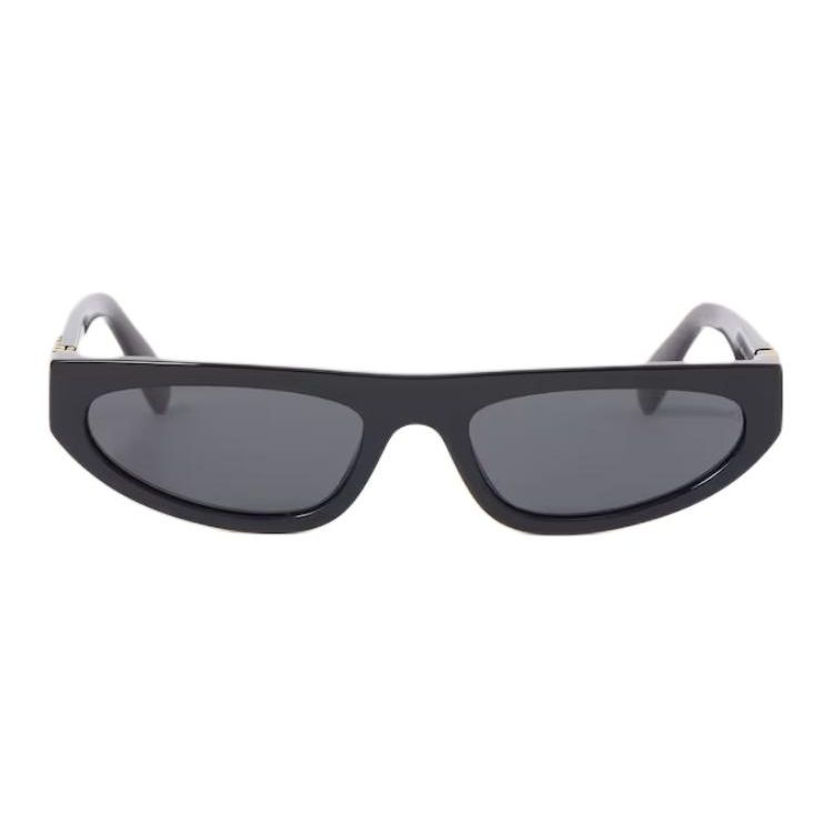 Miu Miu Cat Eye Sunglasses With Logo Temples Women sunglasses Black SMU07Z_E1AB_F05S0_C_056
