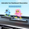 Adorable Swinging Bears Car Decorations for Car Dashboard Home Office Desk Charm Christmas