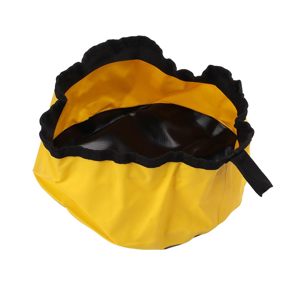 Складное ведро с ручкой Легкий складной контейнер для воды Утолщенный ПВХ Таз для мытья для