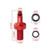with Rubber Ring Rear Shock Adapter for Rckshox monoarch/DT swiss XMM/Marzocchi Mountain Bike Use