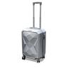coral high Набор чемоданов из 3 предметов Diamond ABS Silver 16615