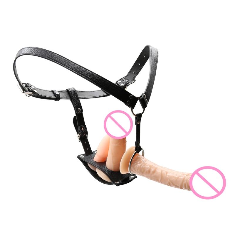 Adjustable Chastity Belt for Women Men PU Leather Bondage Waist Belt BDSM Couple Adult Sex Toy