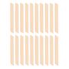 20pcs Quadrangle Shape Wooden Wax Sticks Wax Spatulas Applicator Hair Removal Tool