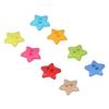 200pcs Assorted Colors Star Buttons Small Size Sewing Buttons Decorative Buttons  Sewing Decoration