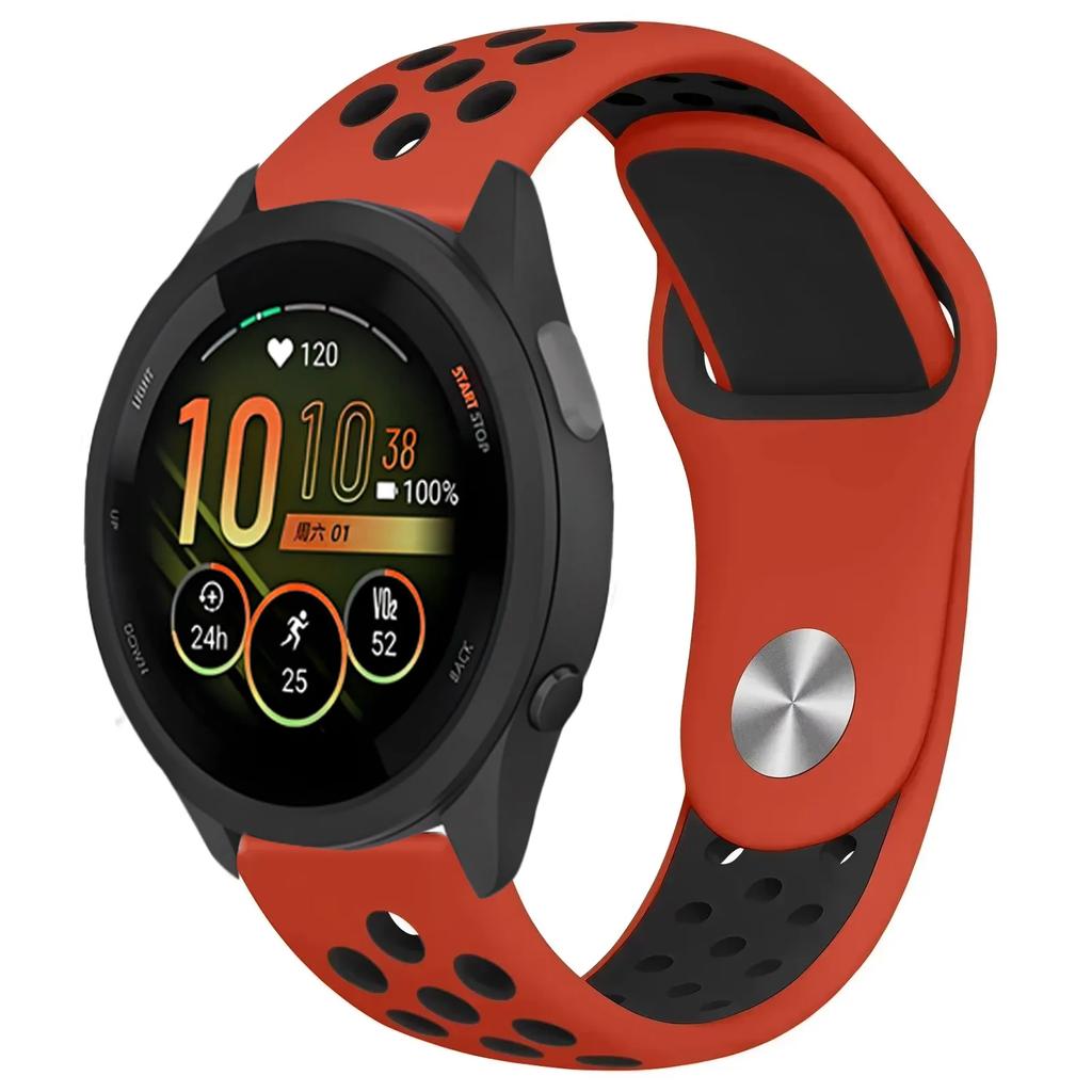 Силиконовый ремешок 20 мм 22 мм 18 мм для Garmin Forerunner 265 55 965 165 255 Music/Venu 3/2 Браслет для Garmin Vivoactive 5 Ремень