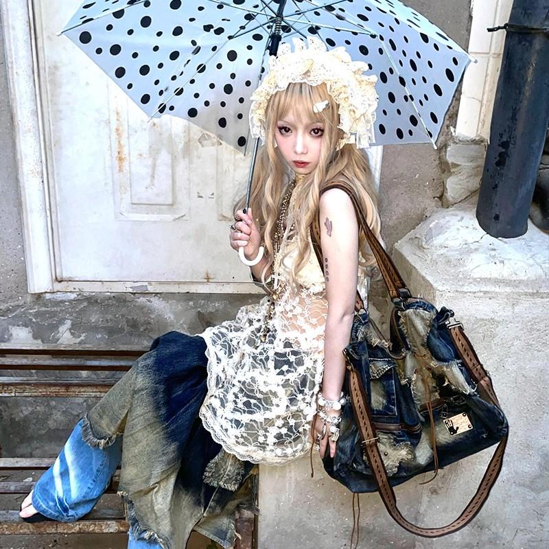 Японское кружевное платье Y2k, эстетика 2000-х годов, короткие платья с вырезами, винтажное мини-платье на бретельках Harajuku, вечерние в стиле Лолиты