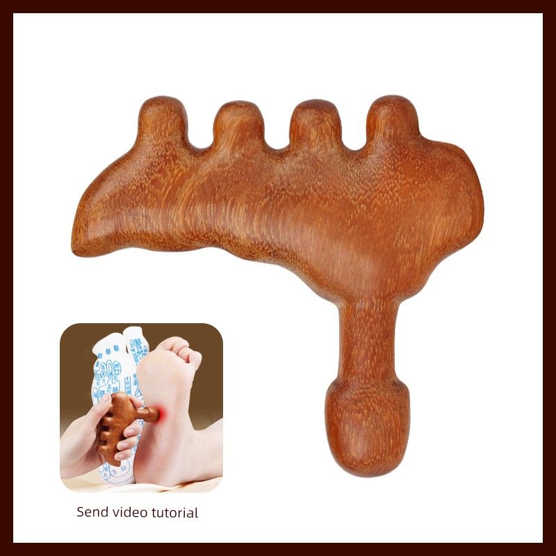 Reflexology Foot Massager Press Foot Sole Acupuncture Massager Handy Gadget Acupuncture Point Meridian Health Care Tool Treatment Scraping Tendon