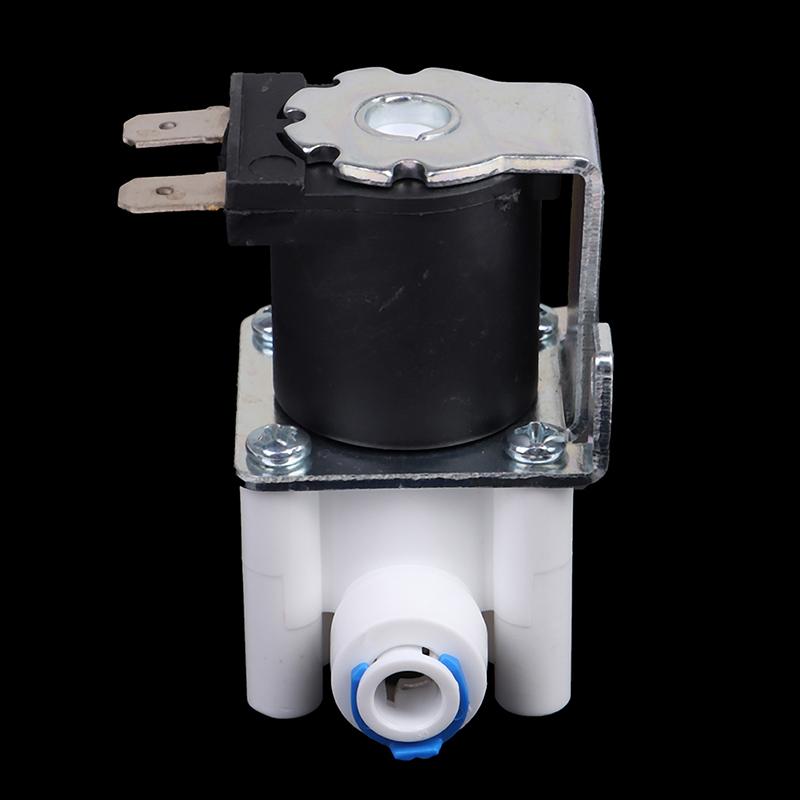1 шт. Впускной электромагнитный клапан 12 В/24 В для аппарата чистой воды, водоочистителя, обратного осмоса, 2-точечный быстроразъемный переключатель клапана