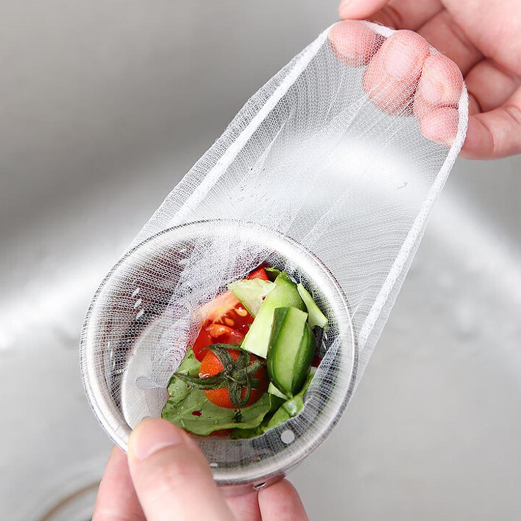 Одноразовый фильтр для раковины, таз для овощей, очистка раковины, сетчатый мешок для предотвращения протечек, напольная сетка, фильтр для кухонной раковины