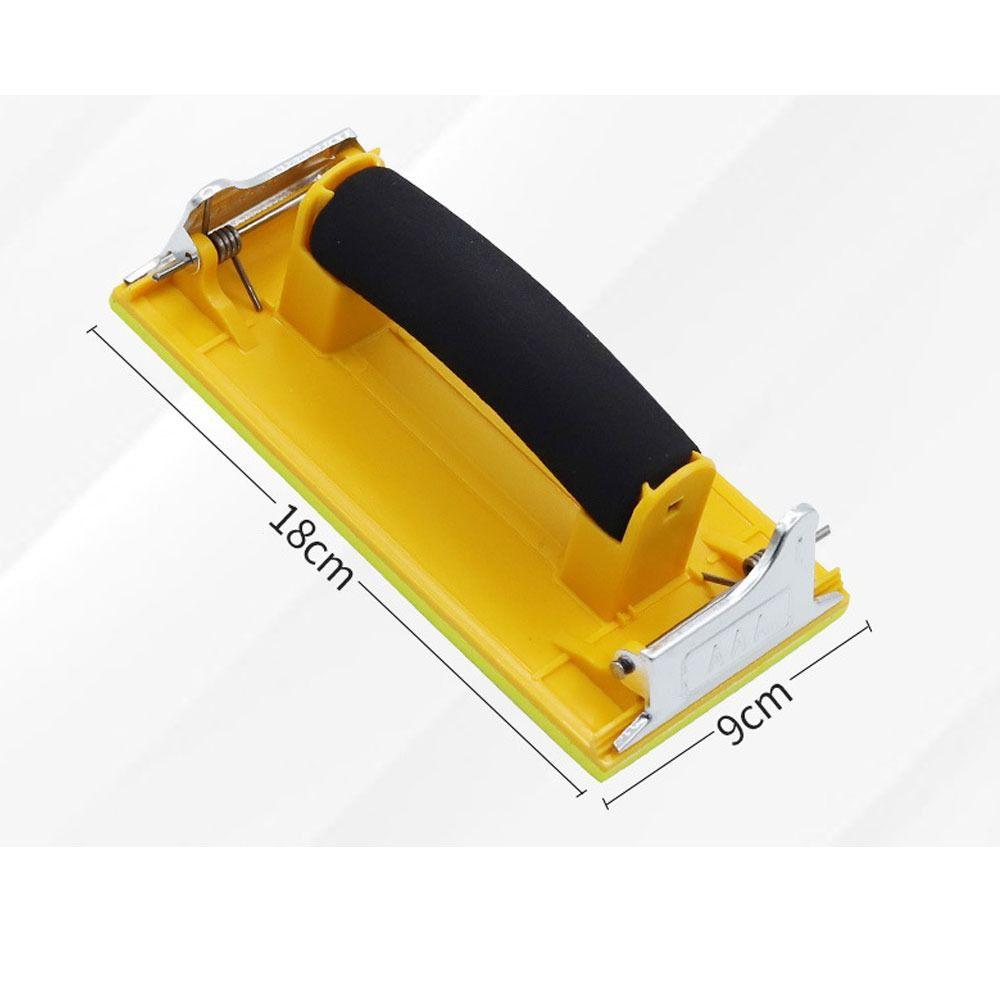 АБС Наждачная шина с ручкой Стойка для наждачной бумаги Полировальная ручная шлифовальная машинка Дом