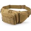 Men's Multifunctional Outdoor Tactical Waist Bag for Sports & Wilderness