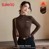 Женская двухсторонняя флисовая футболка Baleno с полувысоким воротником и длинным рукавом