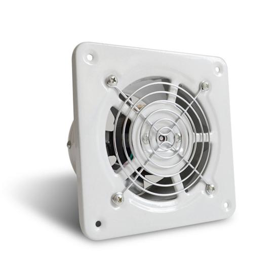 Вытяжной вентилятор FD100 Настенный бесшумный 7-лопастной непромокаемый вентилятор для ванной комнаты