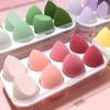 Beauty Eggs Do Not Eat Powder Super Soft Powder Puff Makeup Egg Makeup Sponge Egg Storage Box Wet and Dry